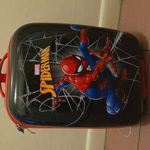 Marvel Spider-Man Red and Black Kids Luggage